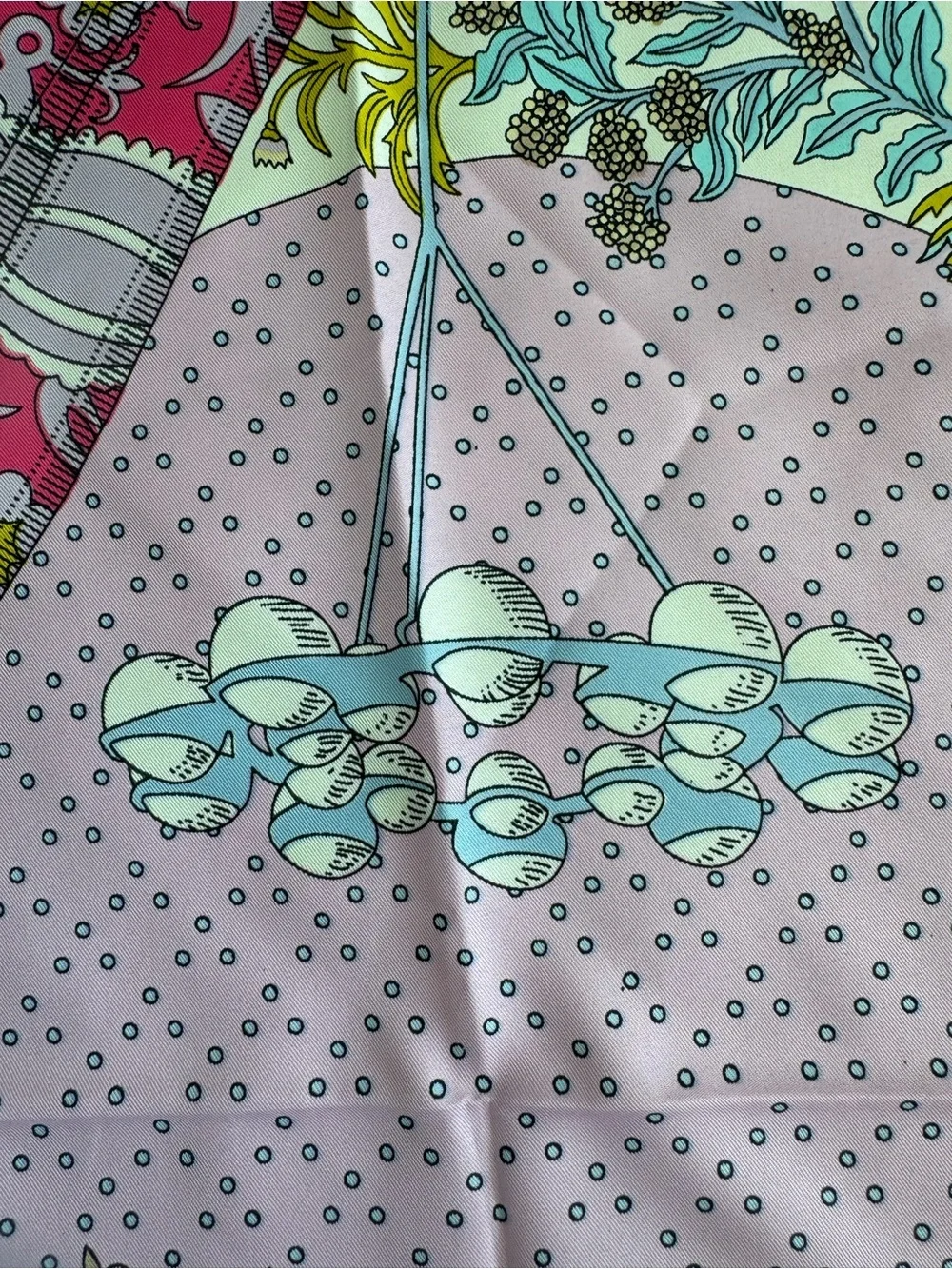 Designer-style 90cm Silk Scarf